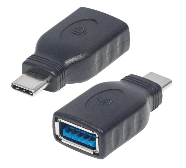 2x USB-C 3.1 a USB 3.0 OTG ADATTATORE CONNETTORE CONVERTITORE PRESA TIPO C a a-Blu 